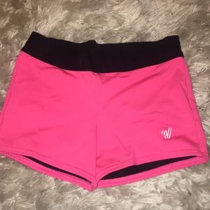 VARSITY PINK CHEER SHORTS 🌸